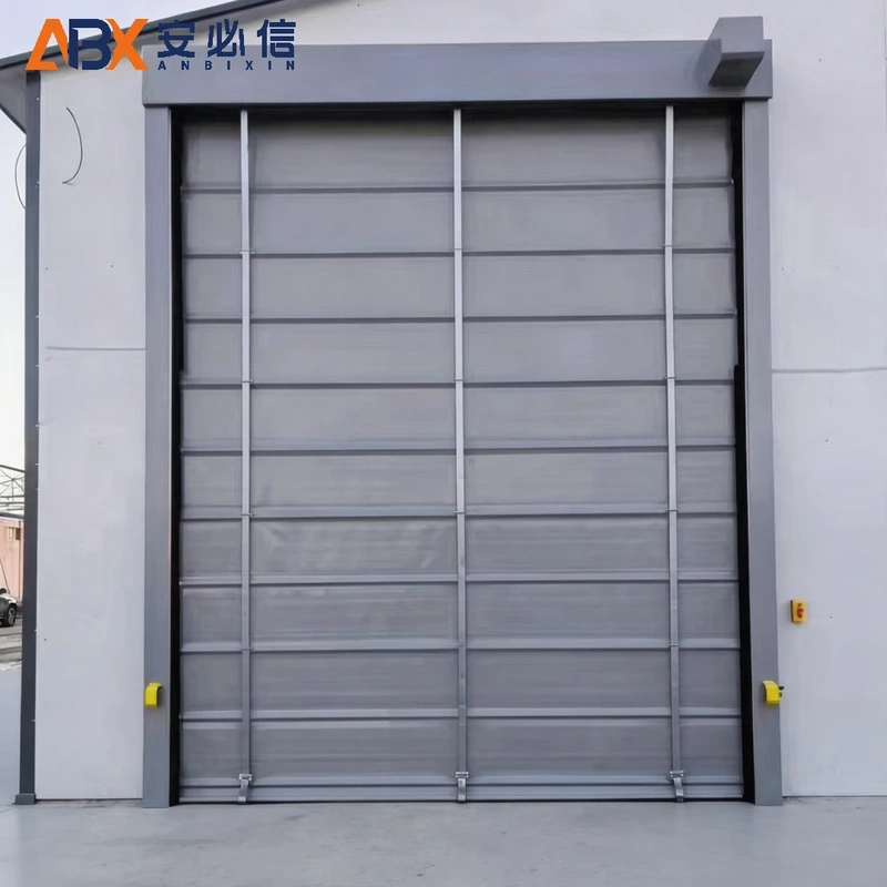 广州市软帘堆积门